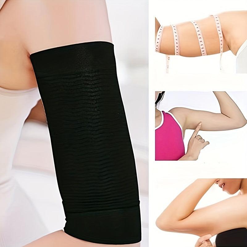 Arm Sleeves Elastic Upper Arm Compression Wraps for Women Weight Loss