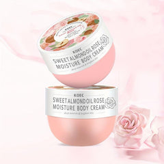 Rose & Almond Moisture Body Cream 200g Nourishing & Brightening Hydrating