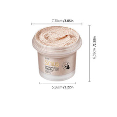 Shea Butter Exfoliating Scrub Cream for Face and Body