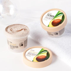 Shea Butter Exfoliating Scrub Cream for Face and Body