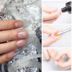 15ml Quick Building Poly Nail Extension Gel for DIY and Nail Art Starter Kit