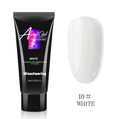 15ml Quick Building Poly Nail Extension Gel for DIY and Nail Art Starter Kit