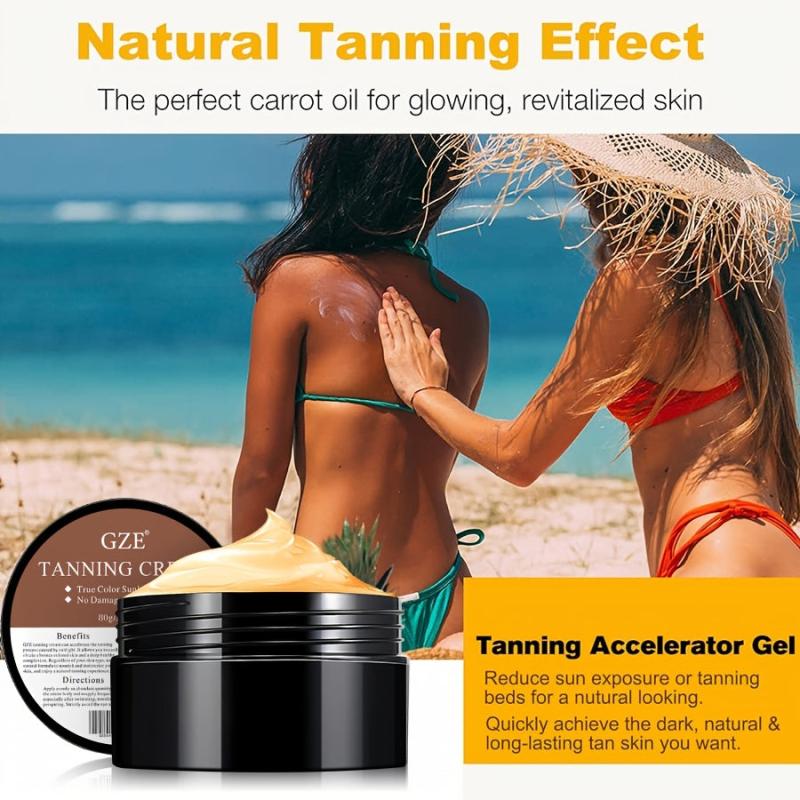 Summer Skin Self Tanning Cream Sunless Self Tanner For Face Body 80g
