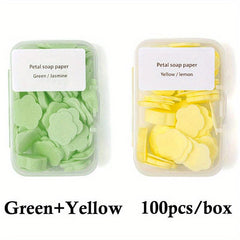 Portable Disposable Paper Soap with Storage Tube