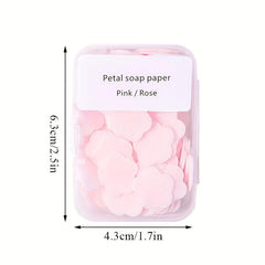 Portable Disposable Paper Soap with Storage Tube