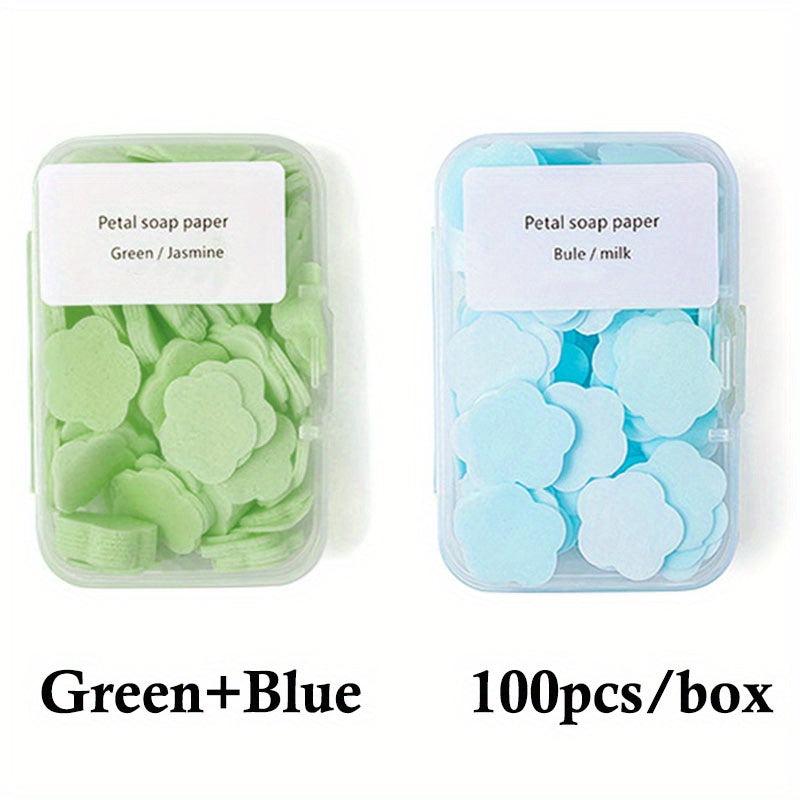 Portable Disposable Paper Soap with Storage Tube