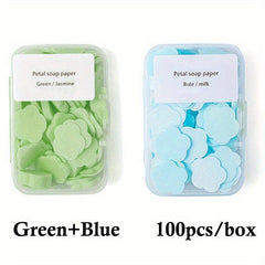 Portable Disposable Paper Soap with Storage Tube
