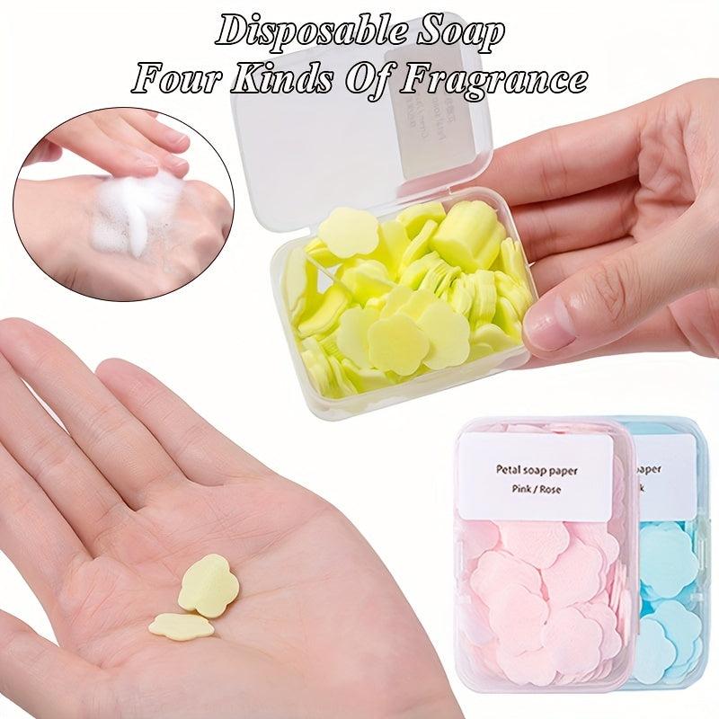 Portable Disposable Paper Soap with Storage Tube