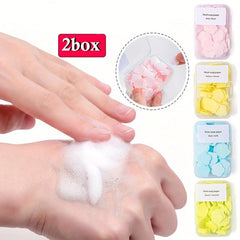 Portable Disposable Paper Soap with Storage Tube