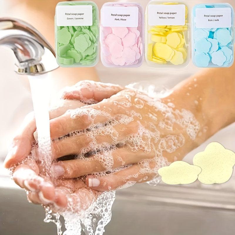 Portable Disposable Paper Soap with Storage Tube
