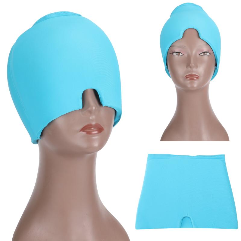 Migraine Ice Head Wrap Headache Relief Hat For Tension