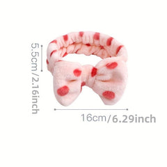Comfortable Hair Band with Red Hairpin for Styling