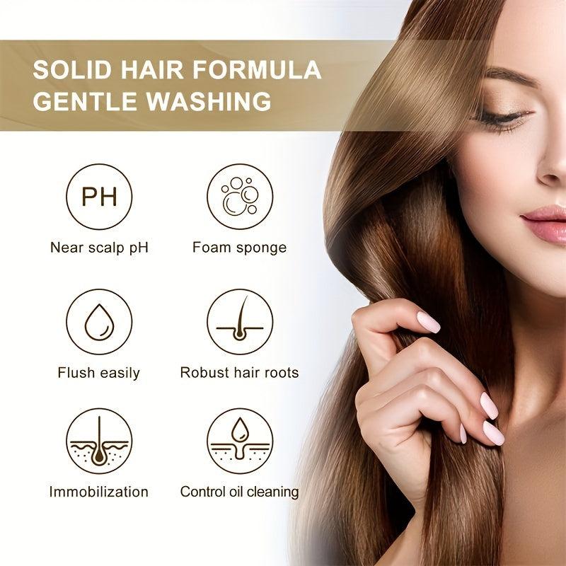 Rice Shampoo Bar for Hair Growth - Moisturizing Shampoo Stick