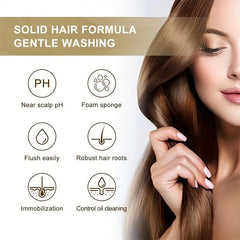Rice Shampoo Bar for Hair Growth - Moisturizing Shampoo Stick