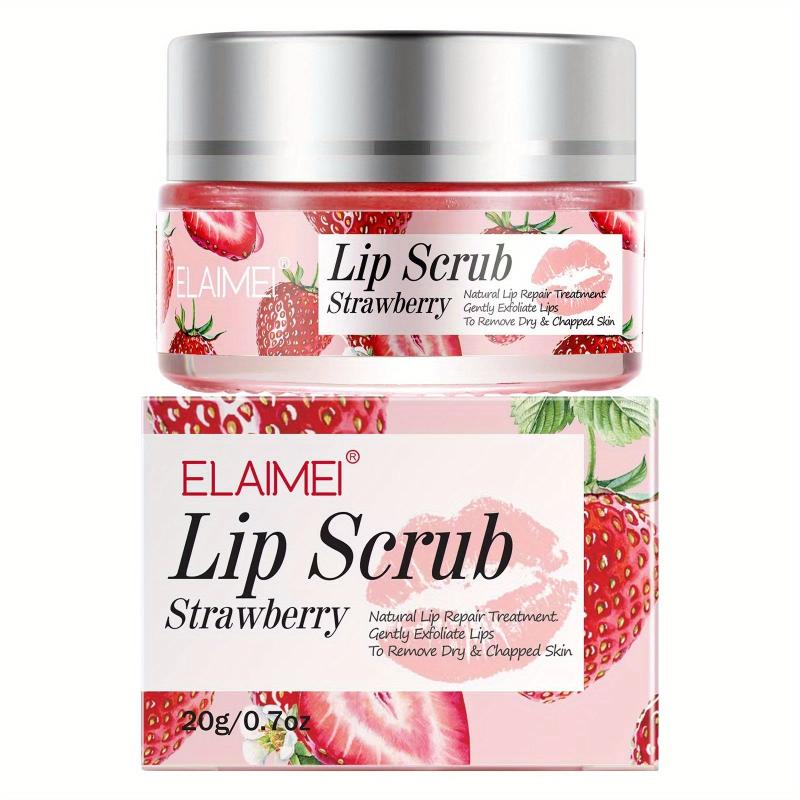 Lip Scrub Exfoliator & Moisturizer Repair Soften Fades Lip Line Intensive