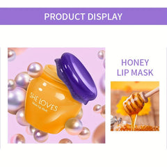 Autumn Winter Lip Mask Set Nourishing Night Repair Smoothing Moisturizing Balm