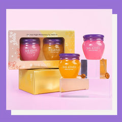 Autumn Winter Lip Mask Set Nourishing Night Repair Smoothing Moisturizing Balm