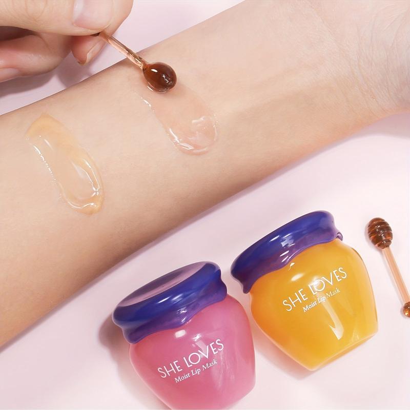 Autumn Winter Lip Mask Set Nourishing Night Repair Smoothing Moisturizing Balm
