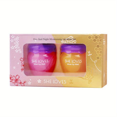 Autumn Winter Lip Mask Set Nourishing Night Repair Smoothing Moisturizing Balm
