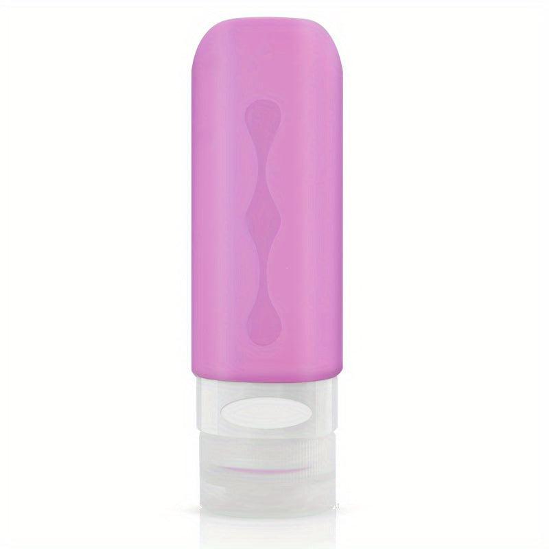 Silicone Travel Bottle Set 90ml Squeezable for Lotion Shampoo Soap