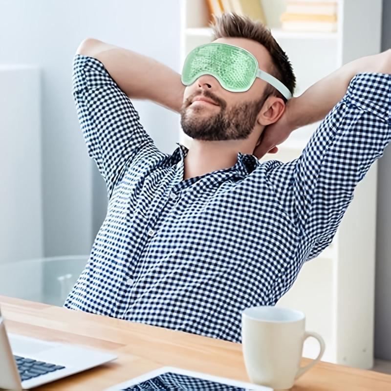 Reusable Gel Eye Mask - Soothe Eye Fatigue & Puffy Dark Circles