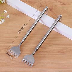 Stainless Steel Back Scratcher Extendable Rod Stick Massager