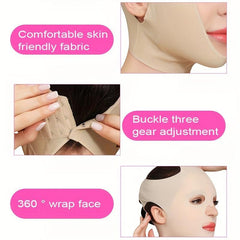 Face Bandage Sleeping Mask Face Lifting Band Shape Reduction Double Chin V Face