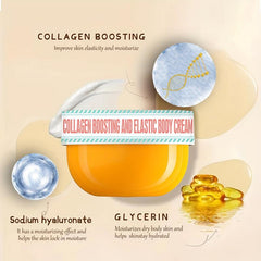 200g Collagen Boosting Elastic Body Cream Dry Skin Fast Absorbing