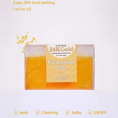 24K Golden Foil Chamomile Soap 150g