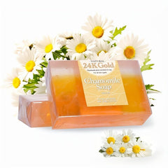 24K Golden Foil Chamomile Soap 150g