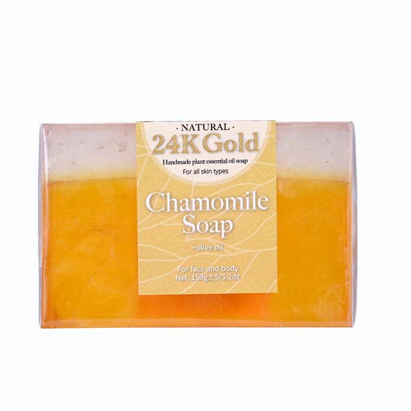 24K Golden Foil Chamomile Soap 150g
