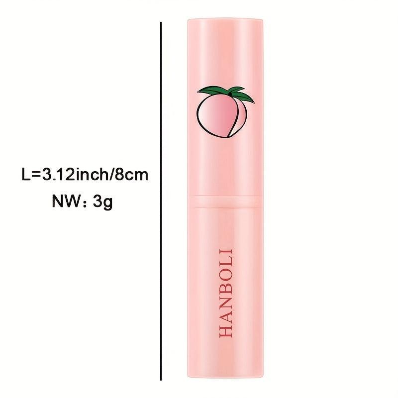 Peach Lip Balm Hydrating Temperature Change Lipstick