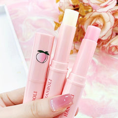 Peach Lip Balm Hydrating Temperature Change Lipstick