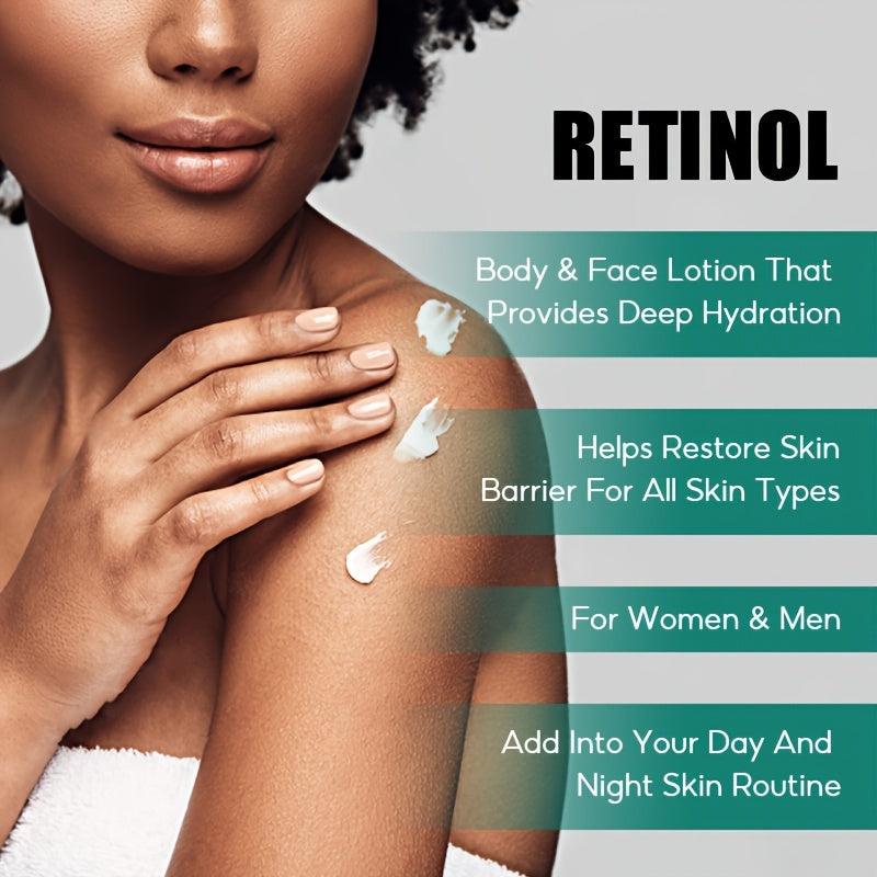5oz Daily Moisturizing Lotion for Dry Skin with Retinol 5 & Hyaluronic Acid