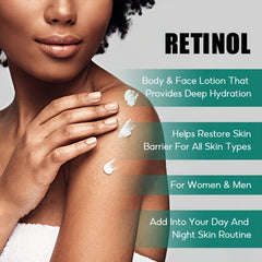5oz Daily Moisturizing Lotion for Dry Skin with Retinol 5 & Hyaluronic Acid