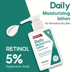 5oz Daily Moisturizing Lotion for Dry Skin with Retinol 5 & Hyaluronic Acid