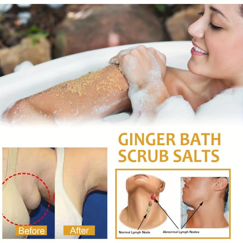 Organic Ginger Lymphatic Detox Body Scrubs