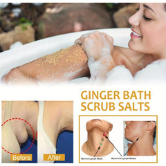 Organic Ginger Lymphatic Detox Body Scrubs