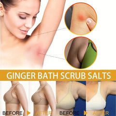 Organic Ginger Lymphatic Detox Body Scrubs