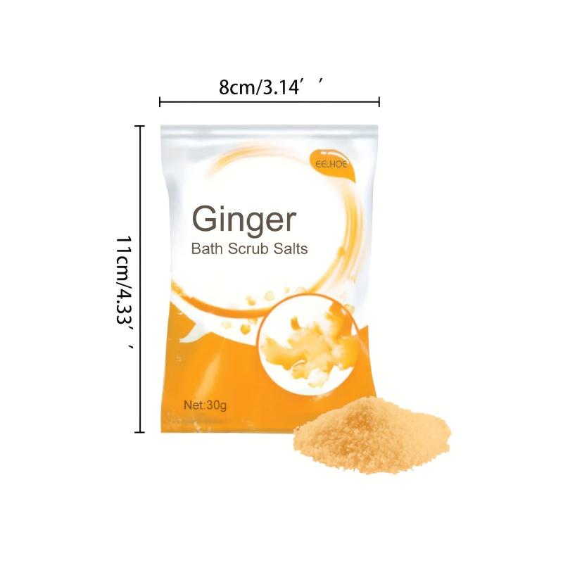 Organic Ginger Lymphatic Detox Body Scrubs