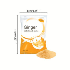Organic Ginger Lymphatic Detox Body Scrubs