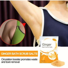 Organic Ginger Lymphatic Detox Body Scrubs