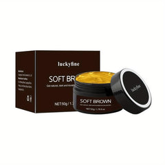 Natural Dark Brown Skin Self-Tanning Cream with Moisturizing Bronzing Effect
