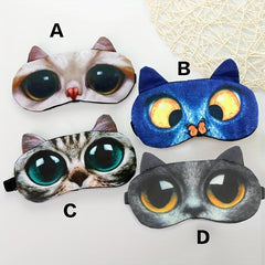 Soft Eyemask for Natural Sleep and Travel - Women's and Men's Sleep Mask