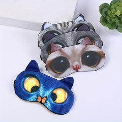Soft Eyemask for Natural Sleep and Travel - Women's and Men's Sleep Mask