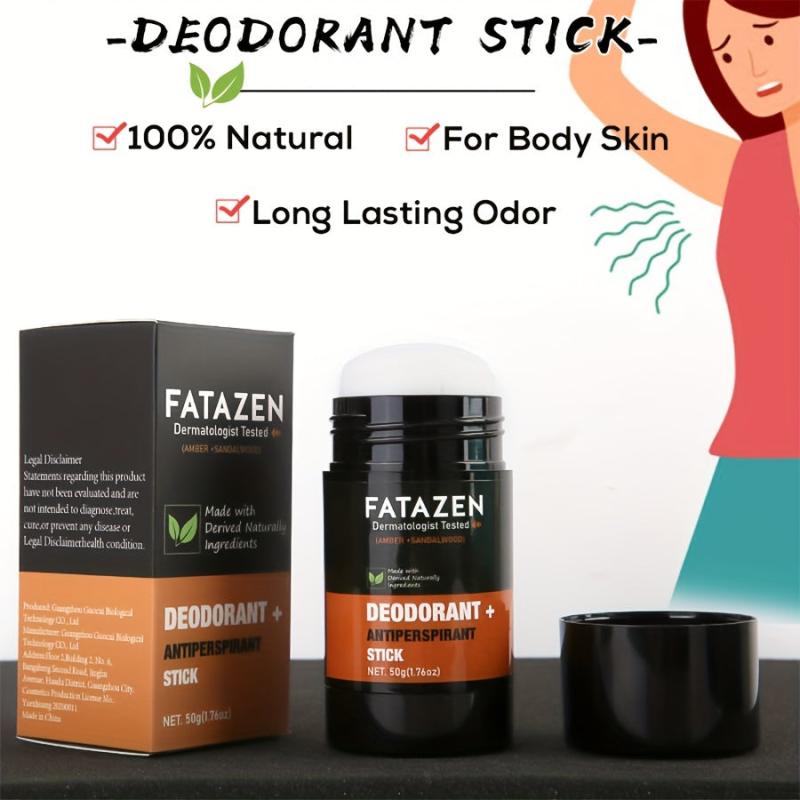 Dermatologist Tested Amber Sandalwood Deodorant Stick