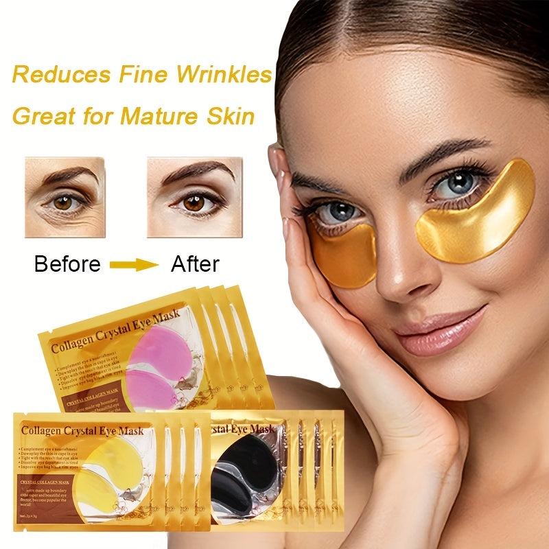 Crystal Eye Mask Fade Dark Circles Acne Beauty Patches Reduce The Look Of Aging