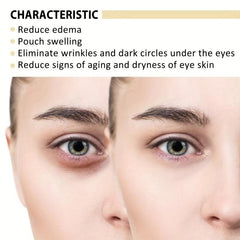 4Pcs Silicone Wrinkle Diminishing Eye Mask Reusable Aging Resisting Eye Patch