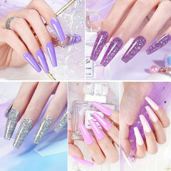 Dipping Powder 12 Colors Dip & Acrylic Nail Powder Starter Kits