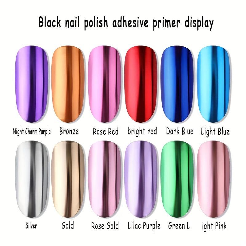 Holographic Laser Powder Nail Art Glitter Rose Titanium Powder